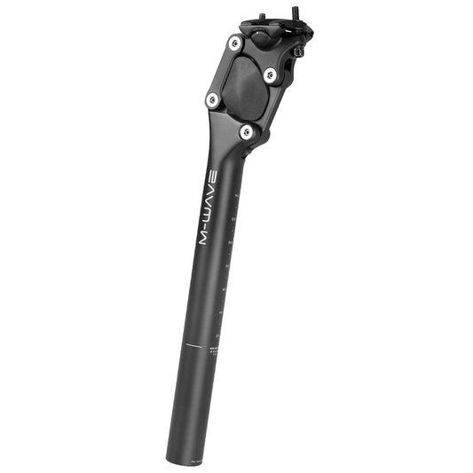 M-Wave, Fourspring, Suspension Seatpost, 27.2mm, 350mm, Travel: 20mm, Black