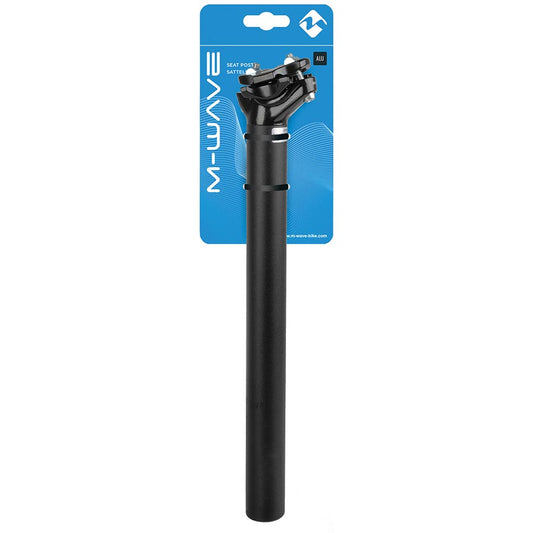 M-Wave, SP-M4.1, Seatpost, 31.6mm, 350mm, Offset: 15mm, Black