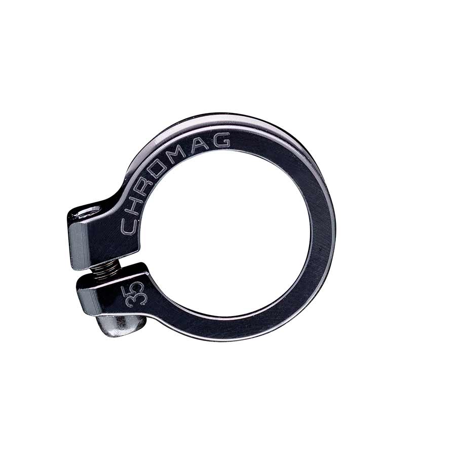 Chromag, NQR, Seatpost clamp with bolt, 35mm, Black