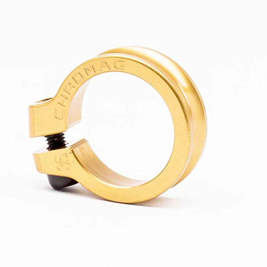 Chromag, NQR, Seatpost clamp with bolt, 35mm, Black