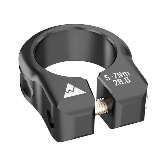 Wheels Manufacturing, Seatpost Collar, Seatpost Clamp, 28.6mm, Black