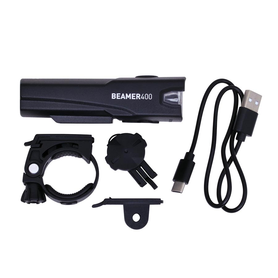 Planet Bike, Beamer 400, Light, Front, Black