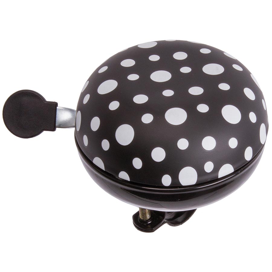 M-Wave, Maxi Ding Dong, Bell, White Polka Dots on Red