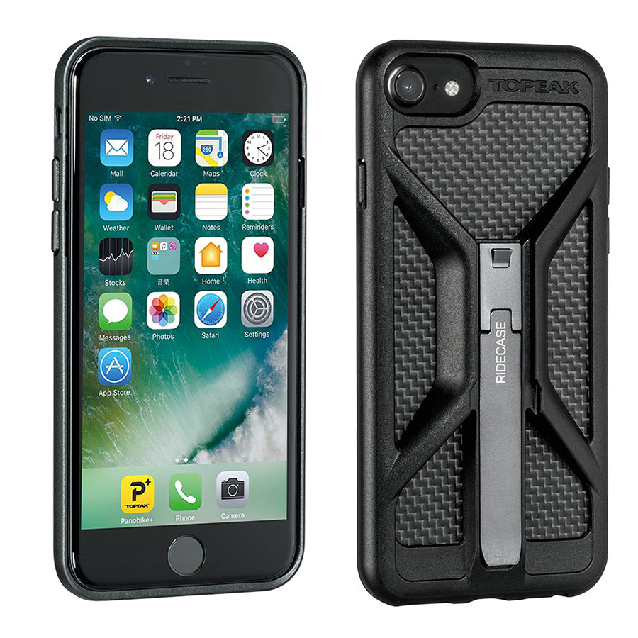 Topeak, RideCase, with mount, Fits iPhone 6/6S/7, Black