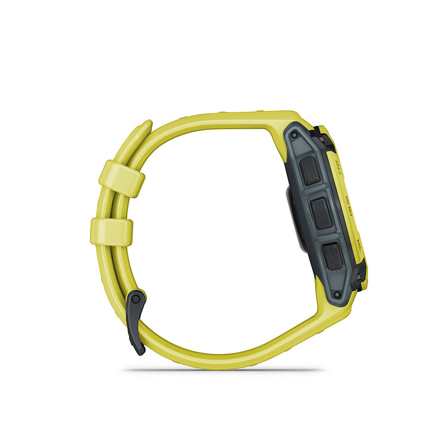 Garmin, Instinct E 45mm, Watch, Watch Color: Electric Lime, Wristband: Electric Lime - Silicone