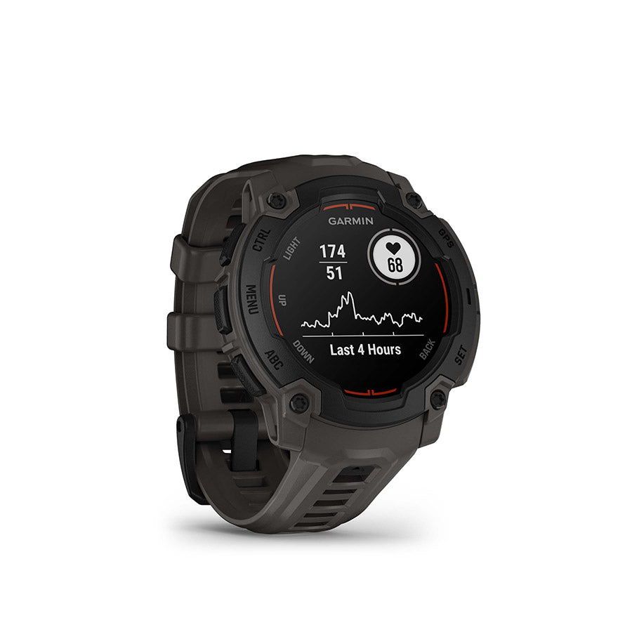 Garmin, Instinct E 45mm, Watch, Watch Color: Electric Lime, Wristband: Electric Lime - Silicone