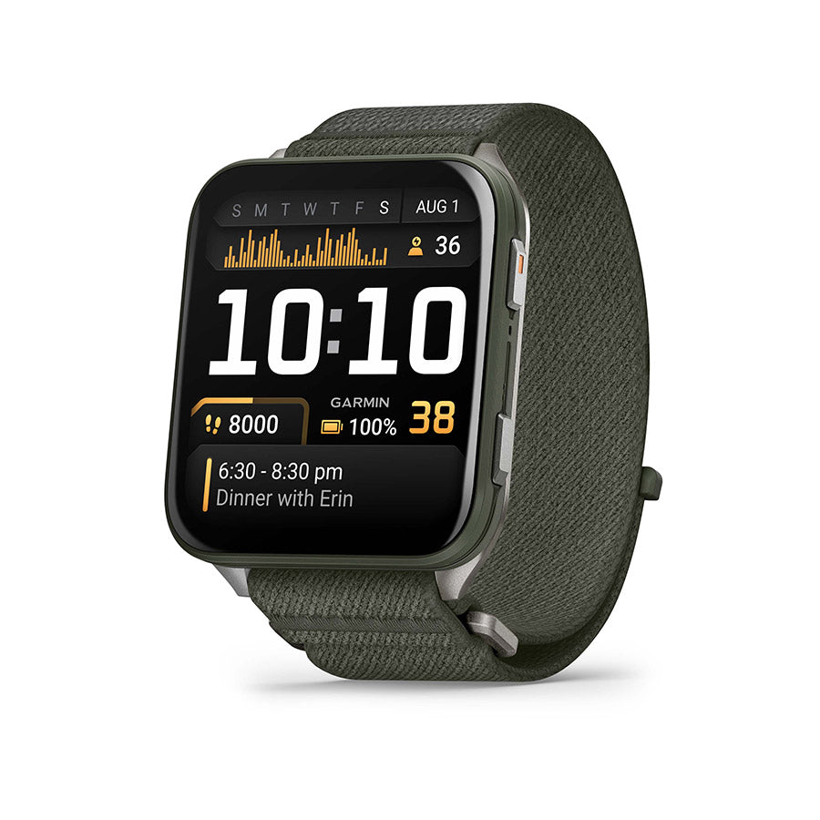 Garmin, Venu X1, Watch, Watch Color: Black, Wristband: Black - Nylon