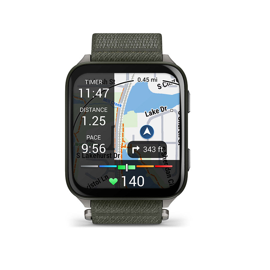Garmin, Venu X1, Watch, Watch Color: Black, Wristband: Black - Nylon