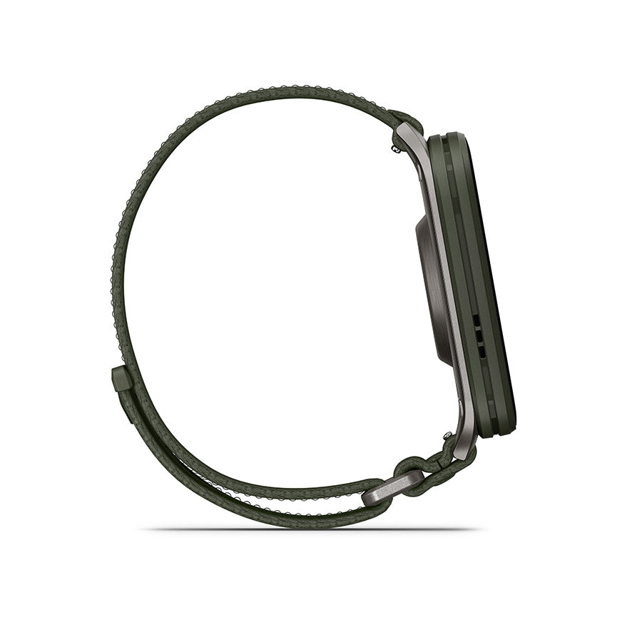 Garmin, Venu X1, Watch, Watch Color: Black, Wristband: Black - Nylon