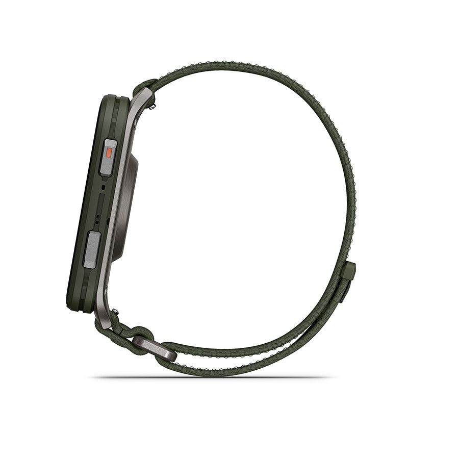 Garmin, Venu X1, Watch, Watch Color: Black, Wristband: Black - Nylon