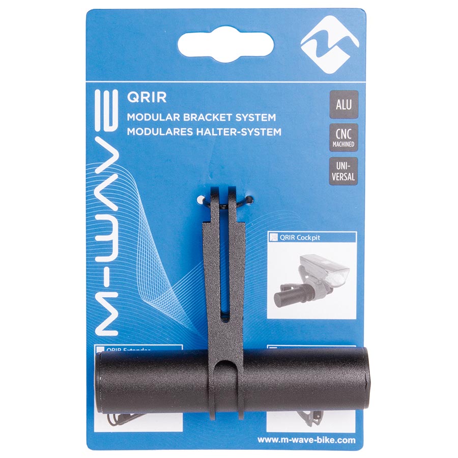 M-Wave, QRIR Cockpit Extender, Aluminum, Black