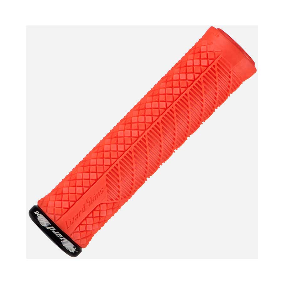 Lizard Skins, Charger Evo Single Sided Lock-On, Grips, 136mm, Black, Pair