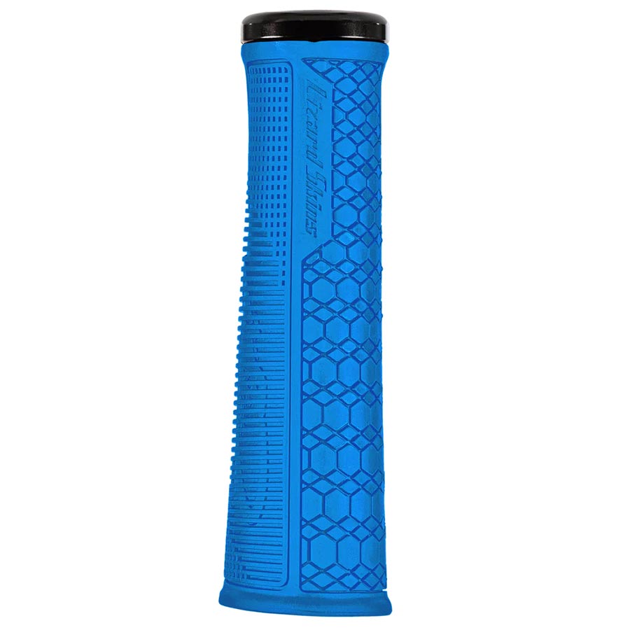 Lizard Skins, Gradient Single Lock-On, Grips, 136mm, Jet Black
