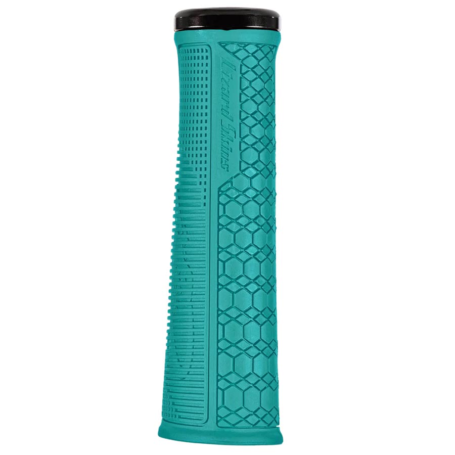 Lizard Skins, Gradient Single Lock-On, Grips, 136mm, Jet Black