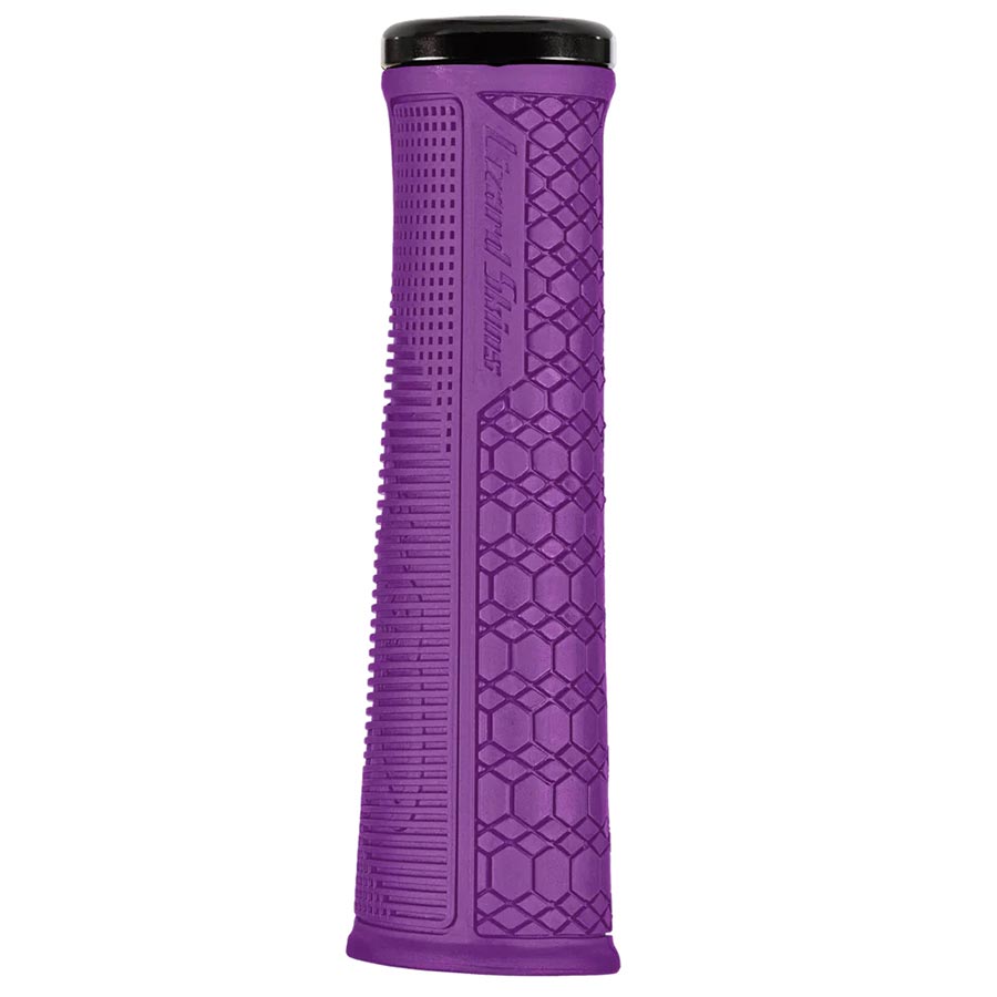 Lizard Skins, Gradient Single Lock-On, Grips, 136mm, Jet Black