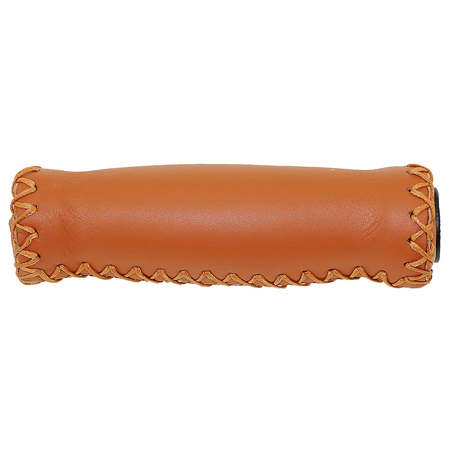 Velo, Handlz Retro GL, Grips, 125mm, Brown