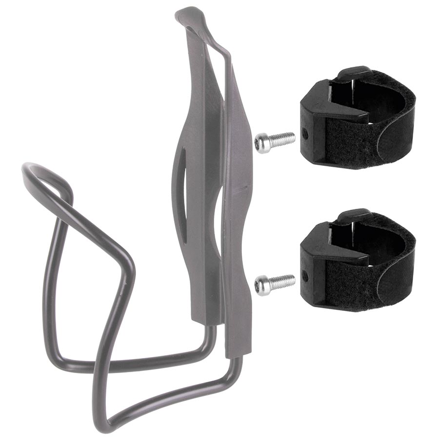 M-Wave, ADA BC Flex 2, Bottle Cage Mount, Two velcro mounts allow a bottle cage to be mounted anywhere