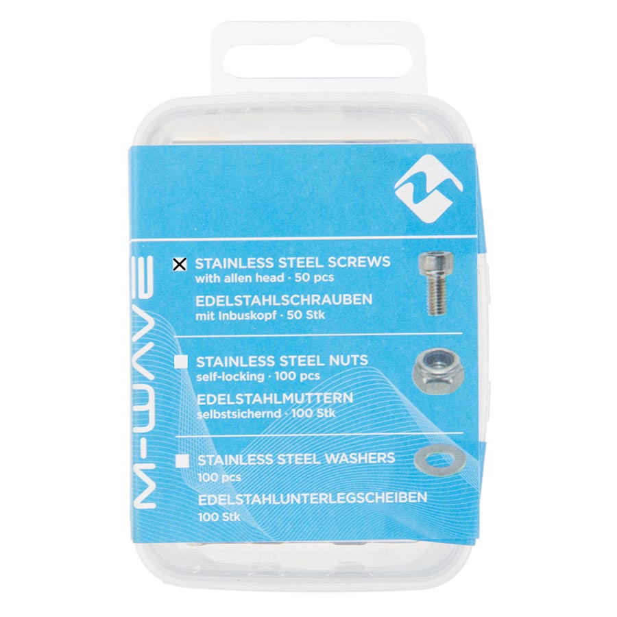 M-Wave, Hex Bolts, M5 x 12mm, 50pcs