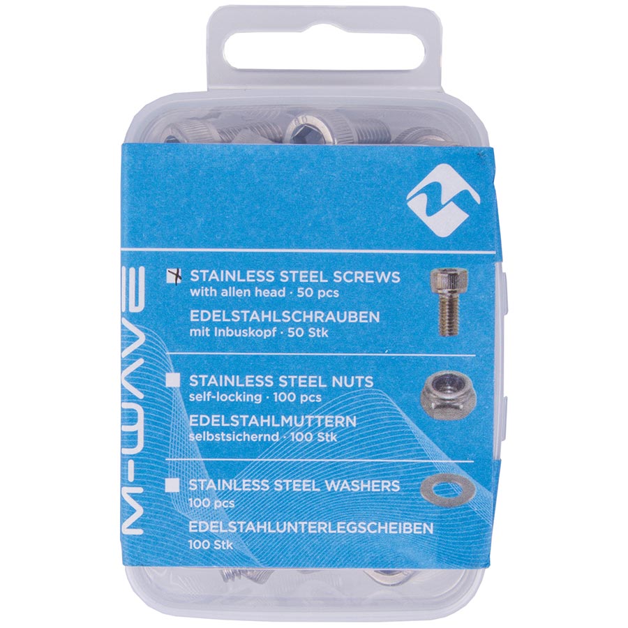 M-Wave, Hex Bolts, M6 x 12mm, 50pcs