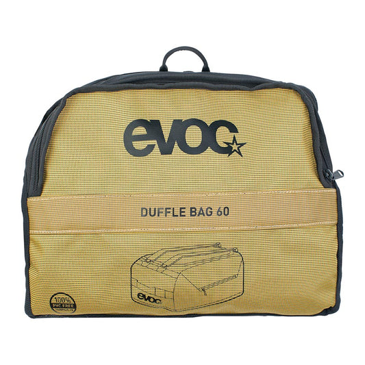 EVOC, Duffle Bag, 60L, Curry/Black