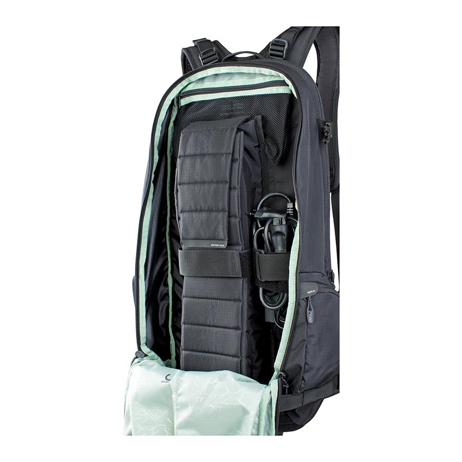 EVOC, FR Trail E-Ride, Protector backpack, 20L, Black, ML