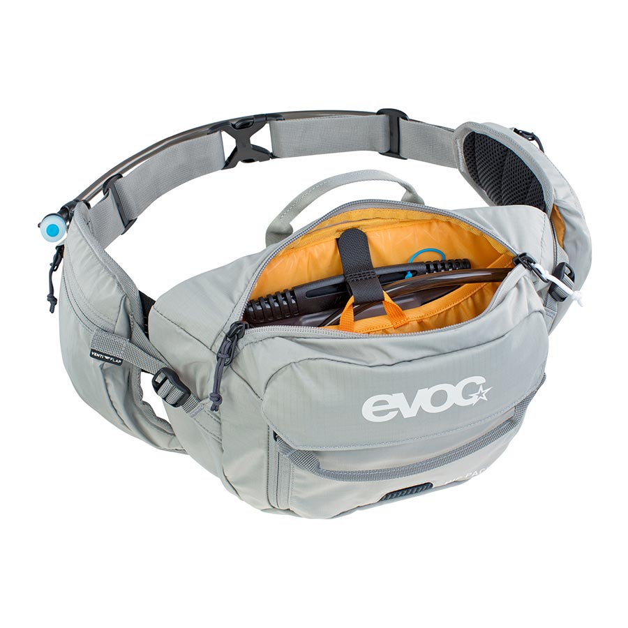EVOC, Hip Pack 3L + 1.5L Bladder, Hydration Bag, Volume: 3L, Bladder: Included (1.5L), Black