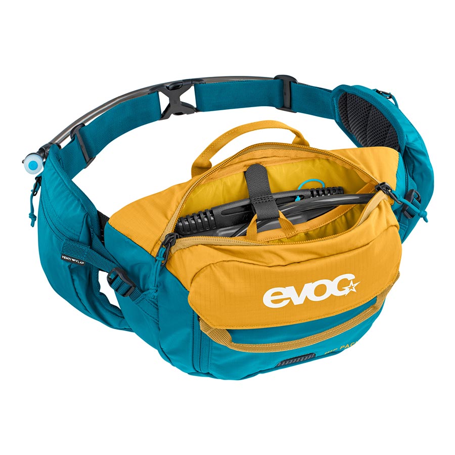 EVOC, Hip Pack 3L (no bladder), Hydration Bag, Volume: 3L, Bladder: Not included, Stone