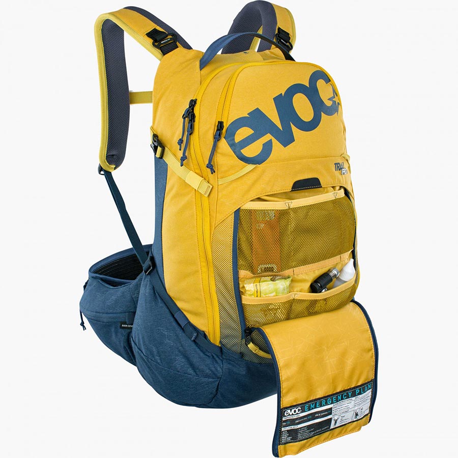 EVOC, Trail Pro 26, Protector backpack, 26L, Carbon/Grey, SM