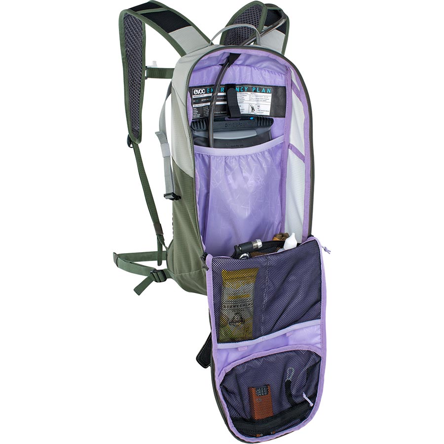 EVOC, Ride 8, Hydration Bag, Volume: 8L, Bladder: Included (2L), Black