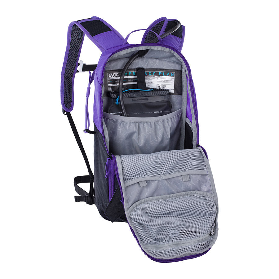 EVOC, Ride 8, Hydration Bag, Volume: 8L, Bladder: Included (2L), Black