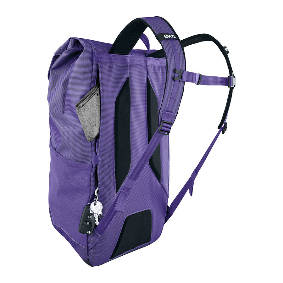 EVOC, Duffle Backpack 26, 26L, Violet/Black