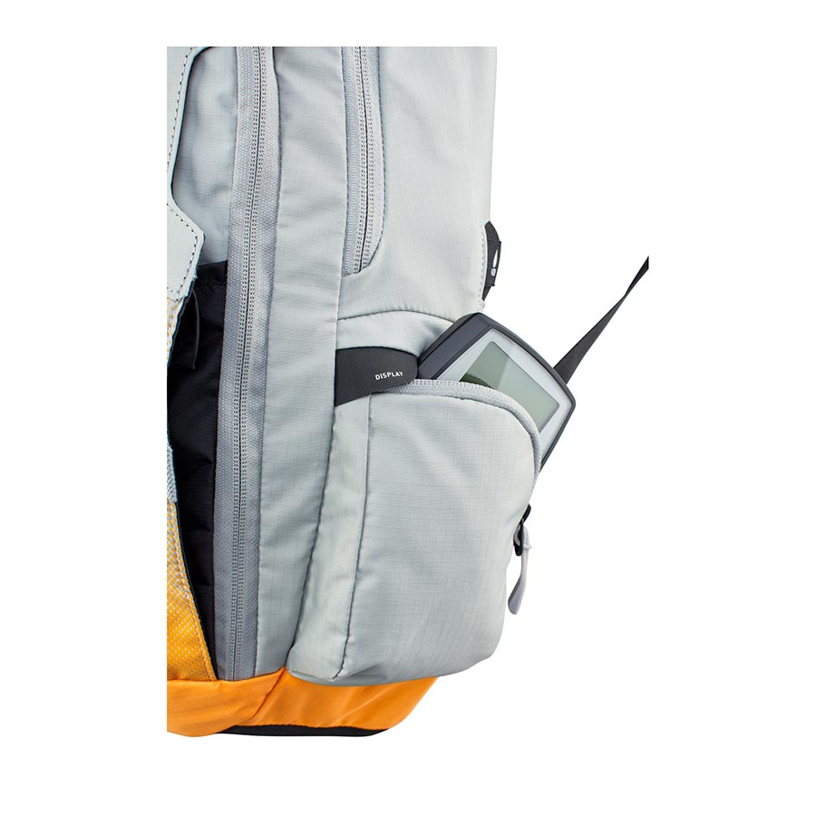 EVOC, FR Enduro E-Ride 16, Protector backpack, 16L, Stone/Bright Orange, ML