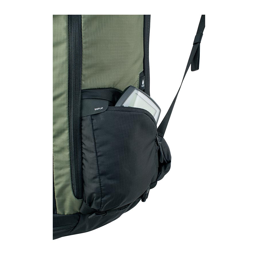 EVOC, FR Tour E-Ride 30, Protector backpack, 30L, Dark Olive/Black, ML