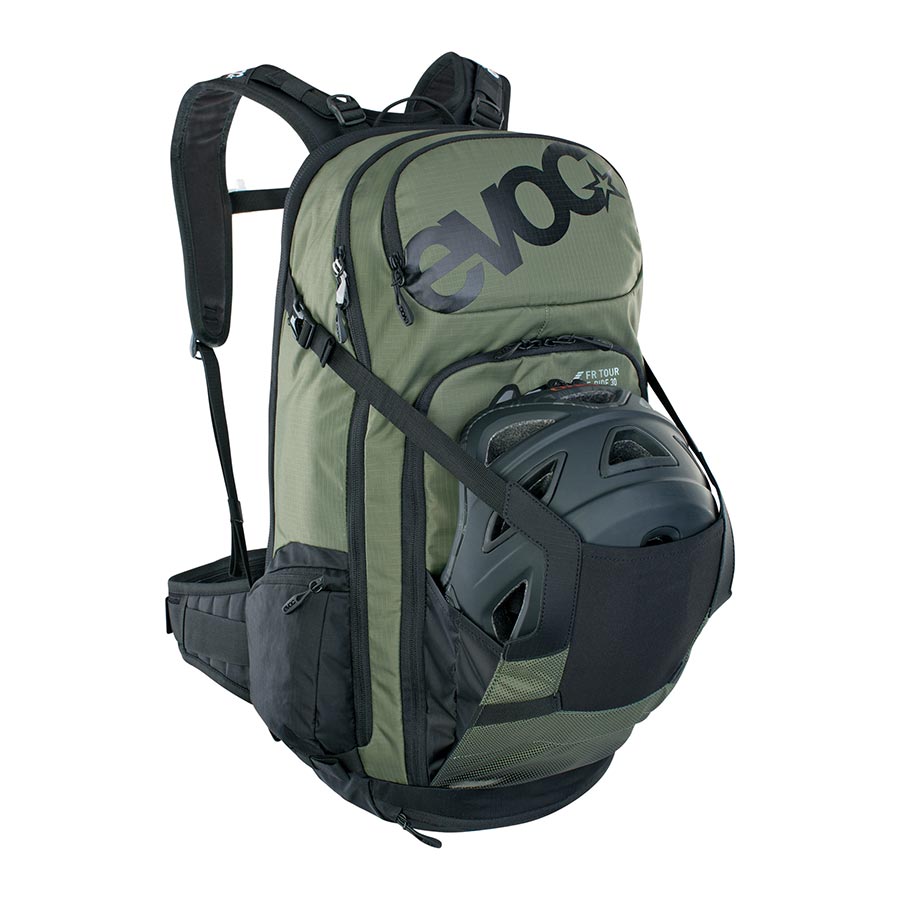 EVOC, FR Tour E-Ride 30, Protector backpack, 30L, Dark Olive/Black, ML