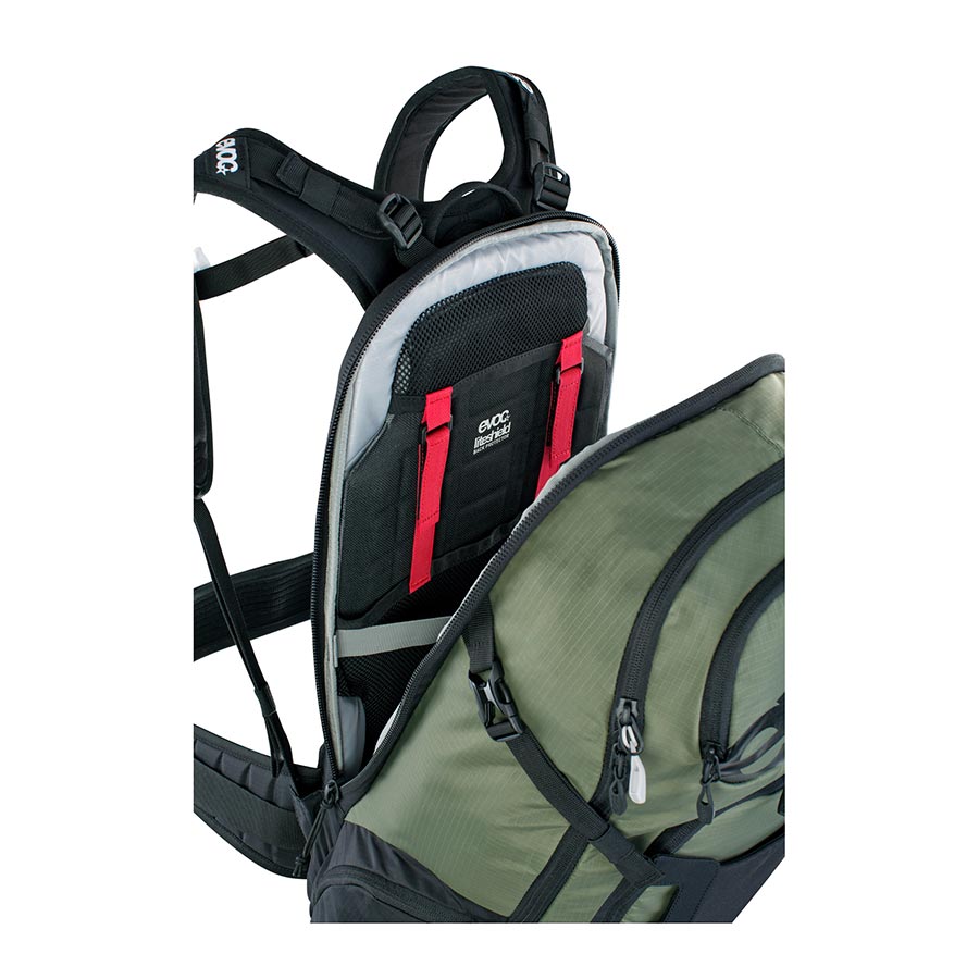 EVOC, FR Tour E-Ride 30, Protector backpack, 30L, Dark Olive/Black, ML