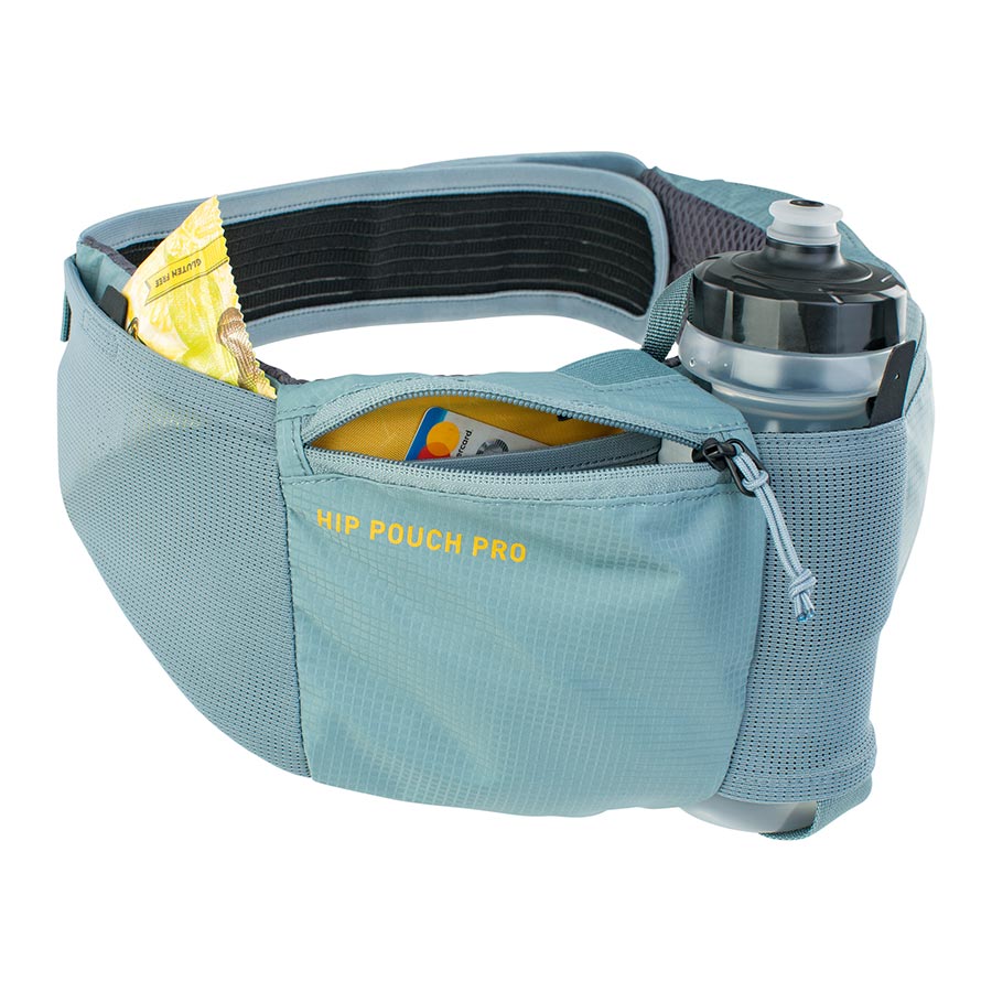 EVOC, Hip Pouch Pro + Drink Bottle, Bag, 1.5L, Black