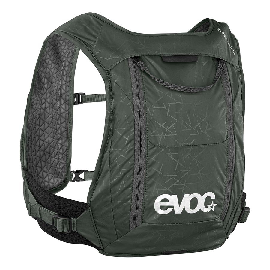 EVOC, Hydro Pro 1.5 + 1.5l Bladder, Hydration Vest, Volume: 1.5L, Bladder: Included (1.5L), Steel