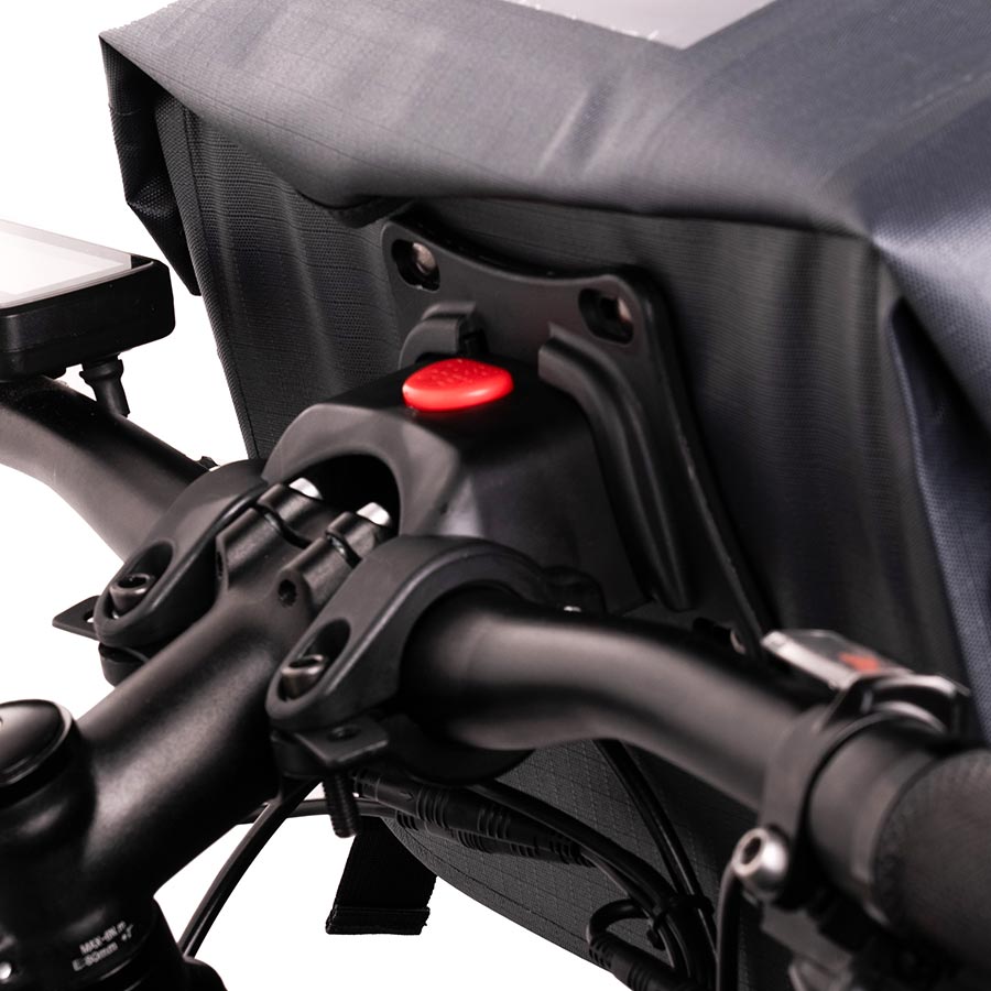PWR Bikes, Gallatin HB QR, Handlebar Bag, Black