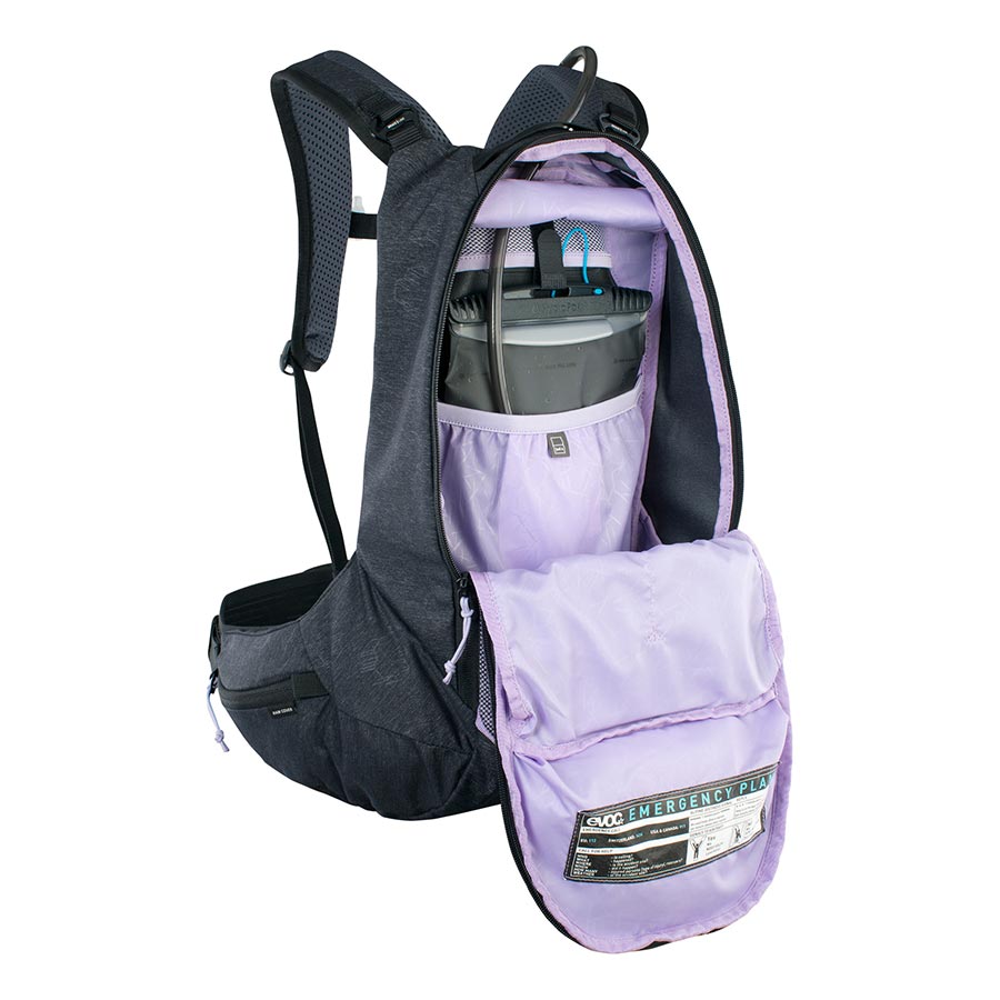 EVOC, Trail Pro SF 12, Protector backpack, 12L, Multicolor, XS