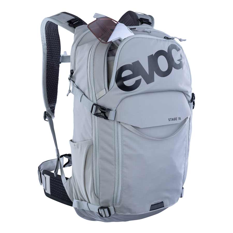 EVOC, Stage 18, Hydration Bag, Volume: 18L, Bladder: Not included, Black