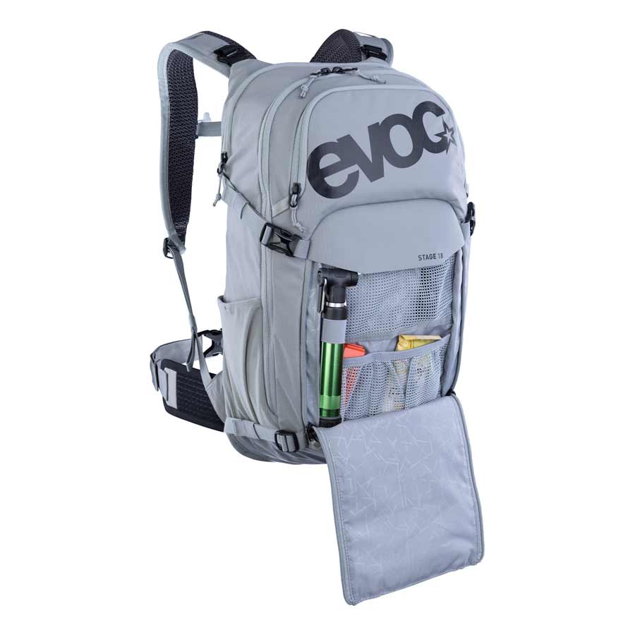 EVOC, Stage 18, Hydration Bag, Volume: 18L, Bladder: Not included, Black