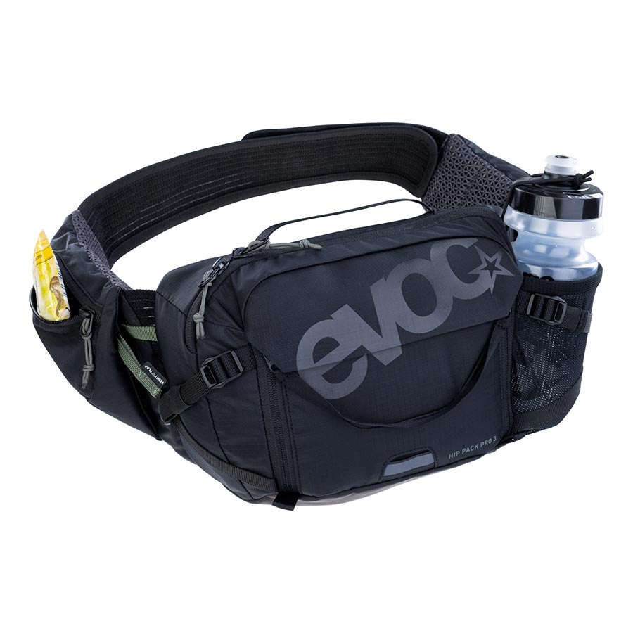 EVOC, Hip Pack Pro 3, Hip Pack, 3L, Not included, Black