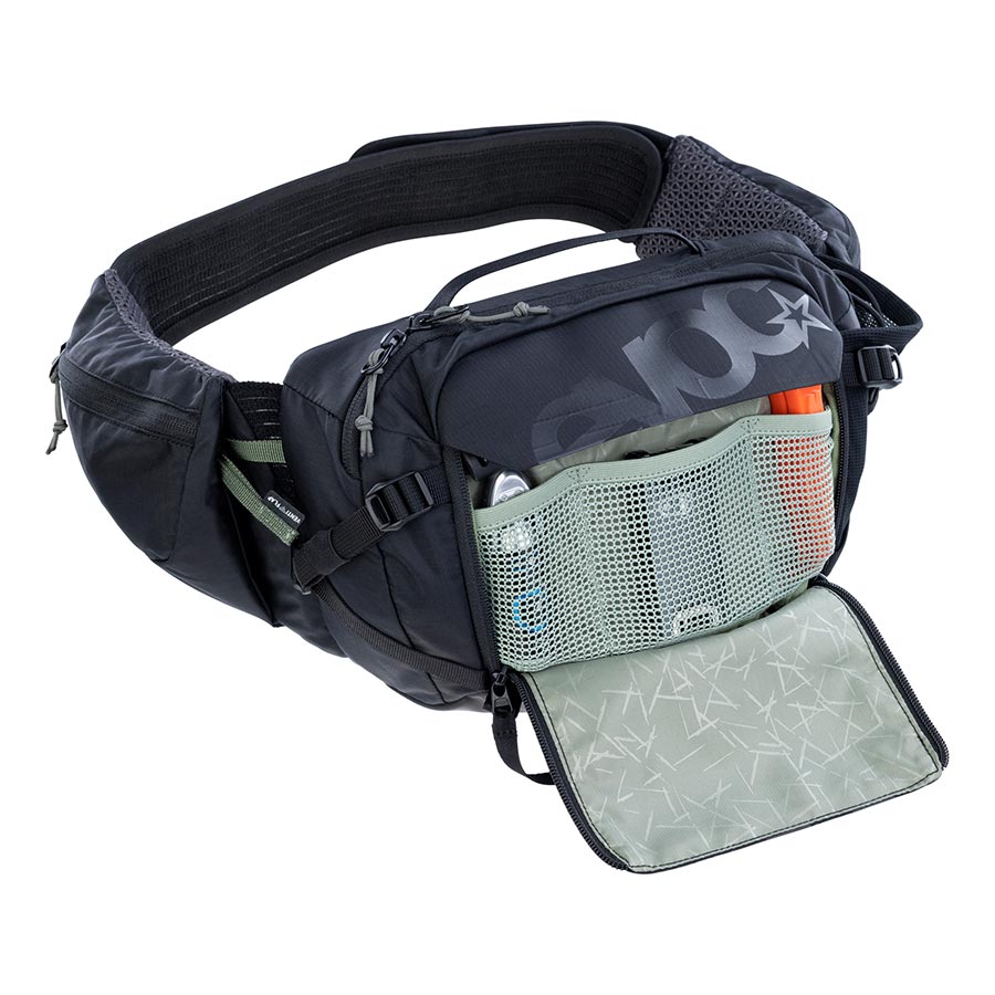 EVOC, Hip Pack Pro 3, Hip Pack, 3L, Not included, Black