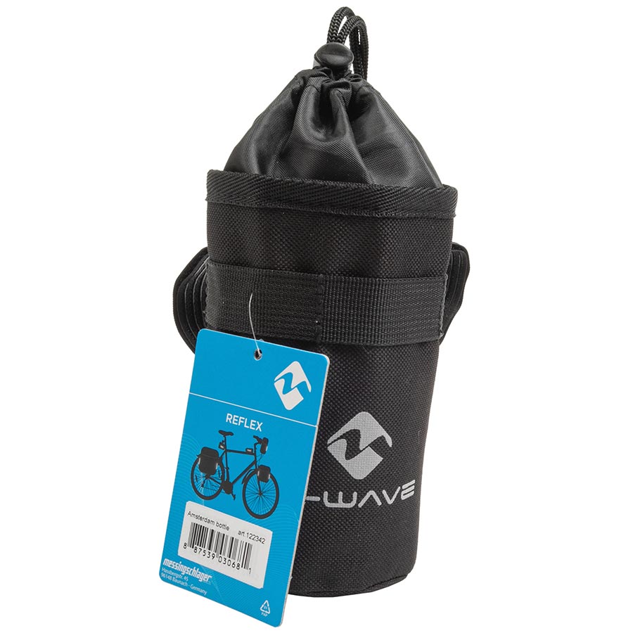 M-Wave, Amsterdam Bottom Iso, Handlebar Bag, Black