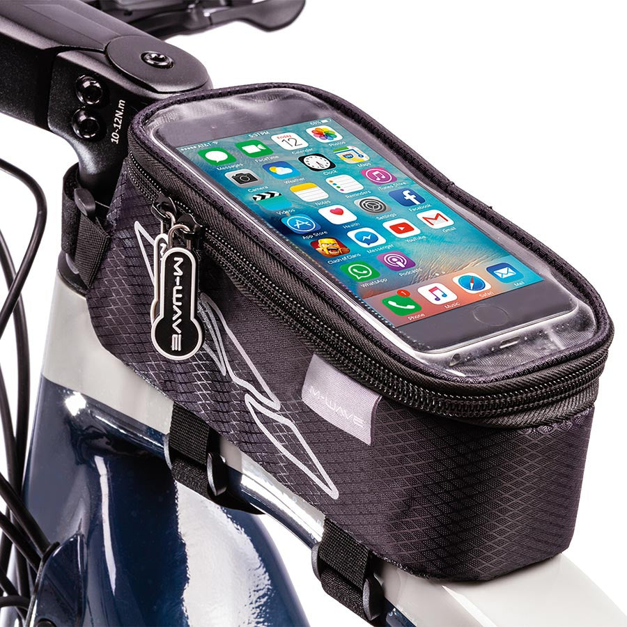M-Wave, Rotterdam, Top Tube Bags, Black