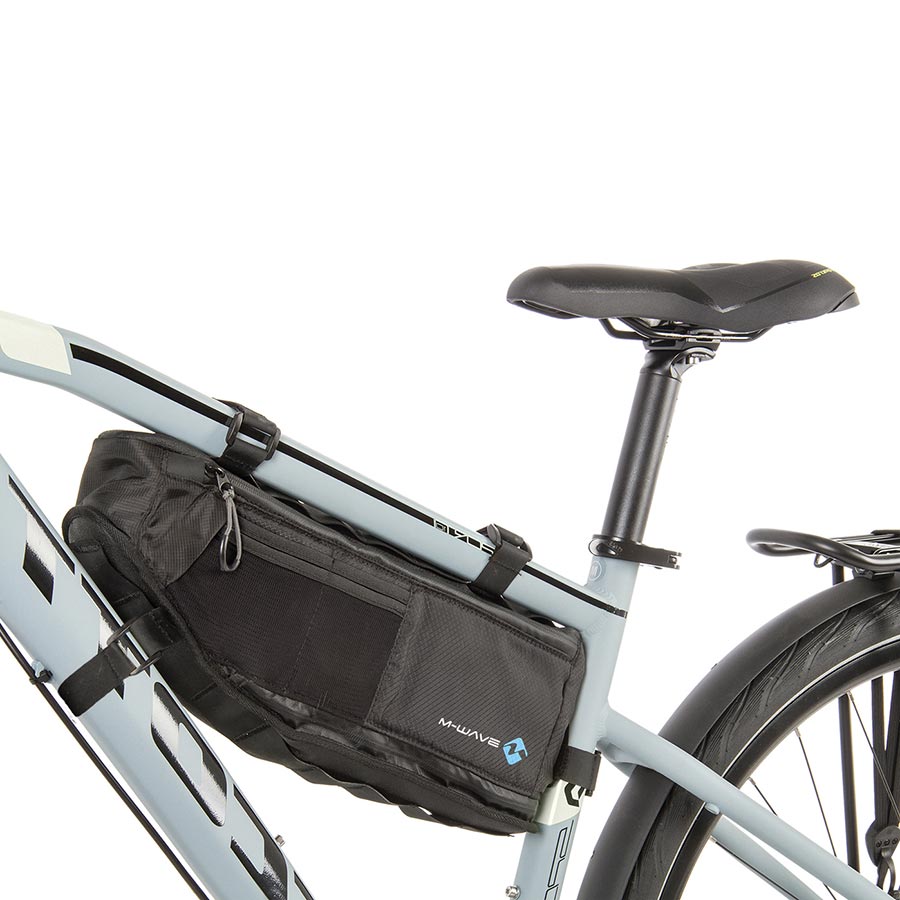 M-Wave, Rough Ride, Tri RR, Frame Bag, 4.2L, Black