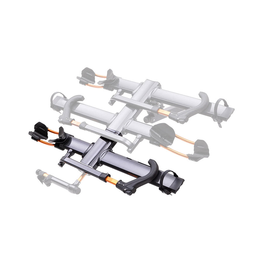 Kuat, NV 2.0 Add-On, Hitch Rack Add-On, Bikes: 2, Gun Metal Grey
