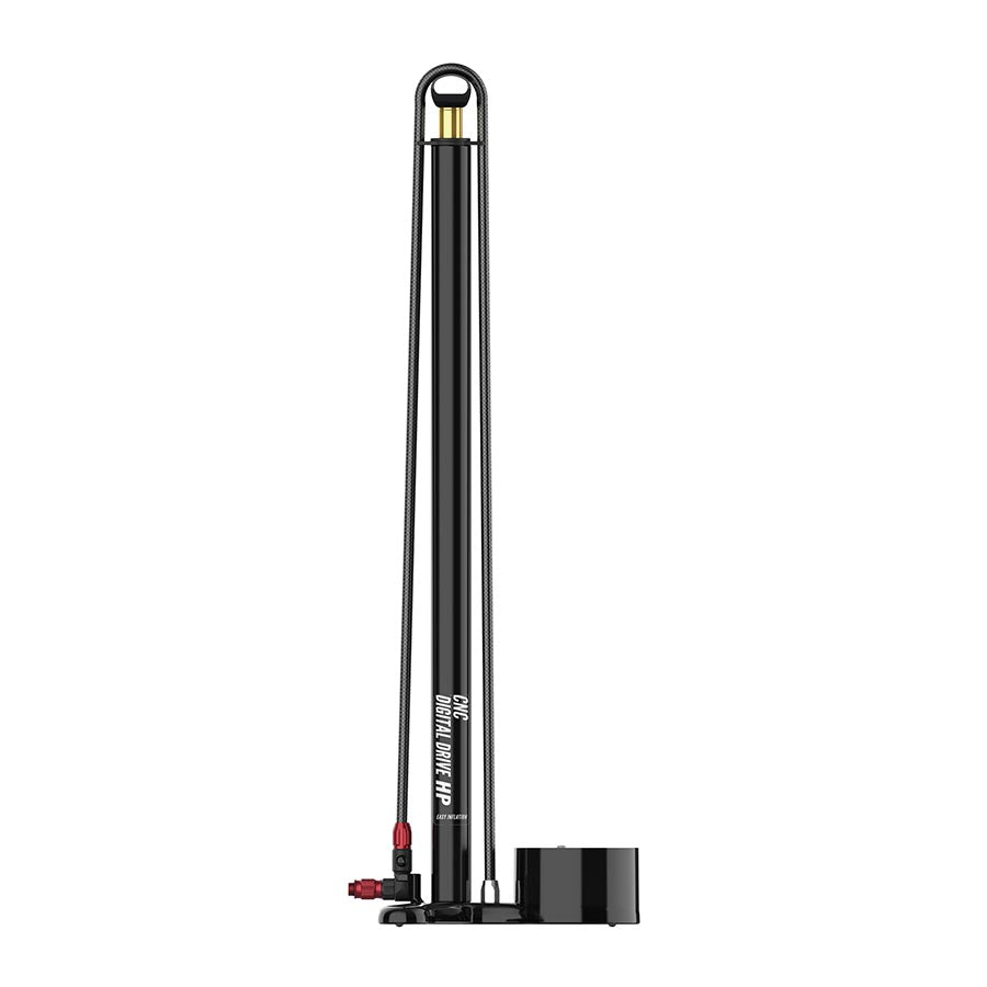 Lezyne, CNC Digital Floor Drive, Floor Pump, ABS-1 Pro Chuck, 220psi, Black
