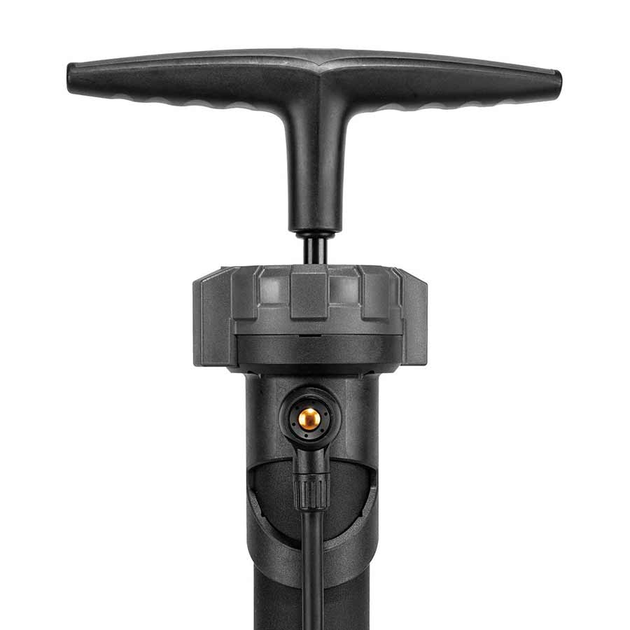 Topeak, Joe Blow Booster, 160 PSI/11 BAR, w/SmartHead DX3, Floor Pump, SmartHead DX3, 160psi, Grey