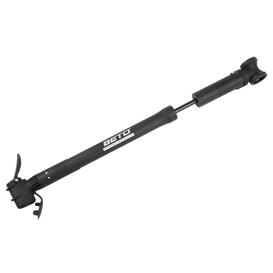 Beto, Frame Pump 480mm, Pump, 414-480mm, Dual Valve Head, Black